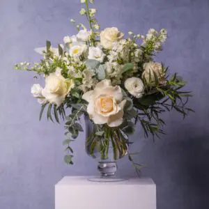 hand tied table vase